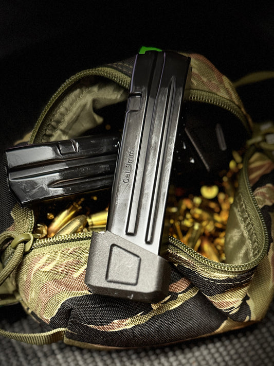 Big Geek +4 Magazine Extension for Mec-Gar Glock Magazines